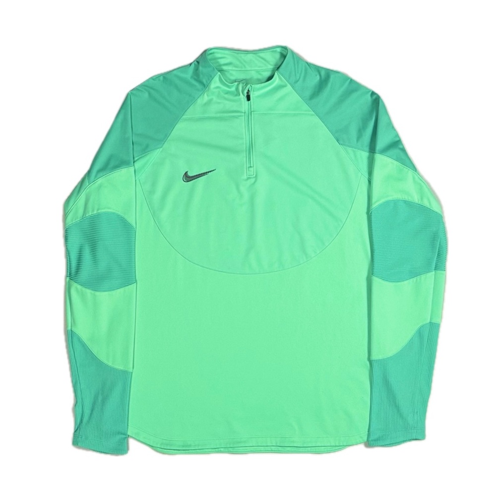 Nike Therma Fit Strike Winter Warrior teal green soccer drill top womens large